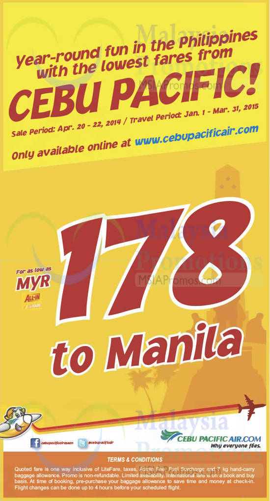 Cebu Pacific Air 21 Apr 2014