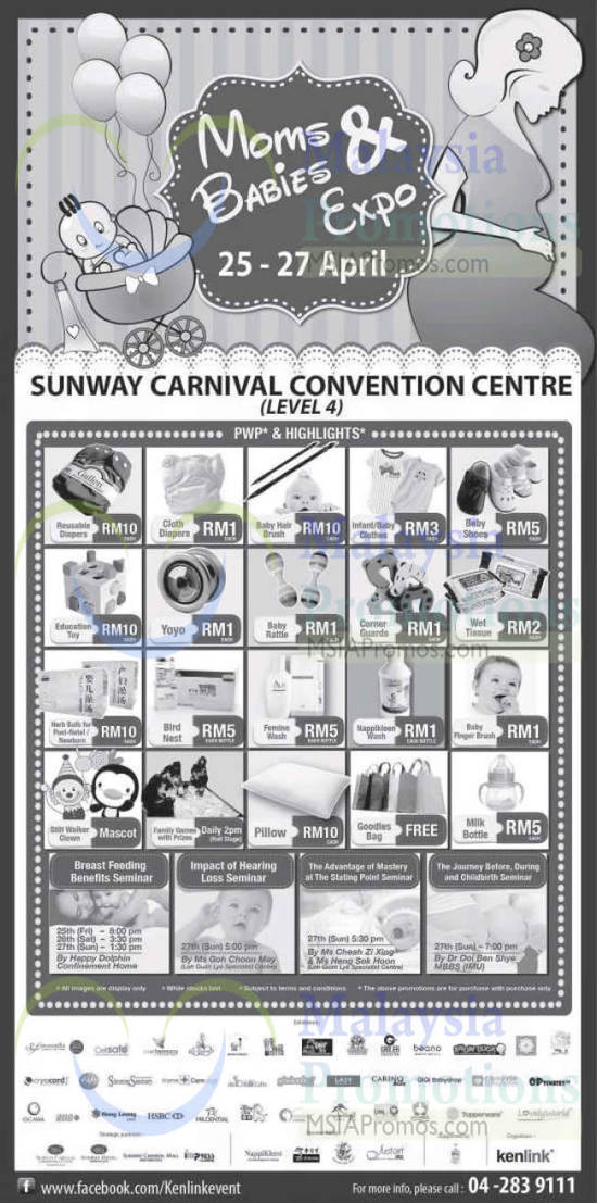Moms n Babies Expo 25 Apr 2014