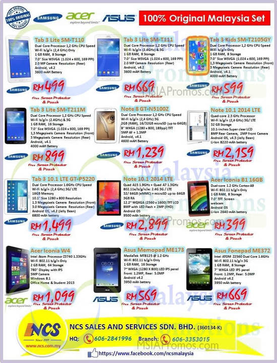 NCS Sales n Servies 15 Apr 2014