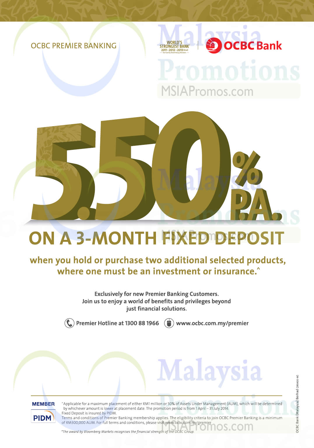 ocbc bank fixed deposit rate