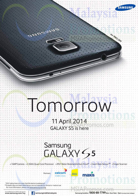 Samsung Galaxy S5 10 Apr 2014