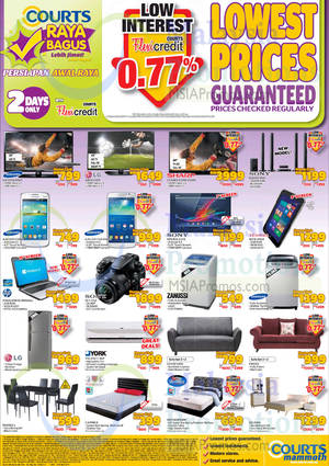 Featured image for (EXPIRED) Courts Mammoth Two Day Offers 26 – 27 Apr 2014