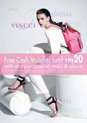 Featured image for Vincci FREE RM20 Cash Voucher Promo 10 Apr 2014