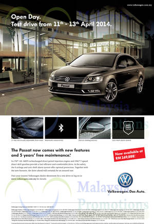 Featured image for Volkswagen Passat Features & Price 11 Apr 2014