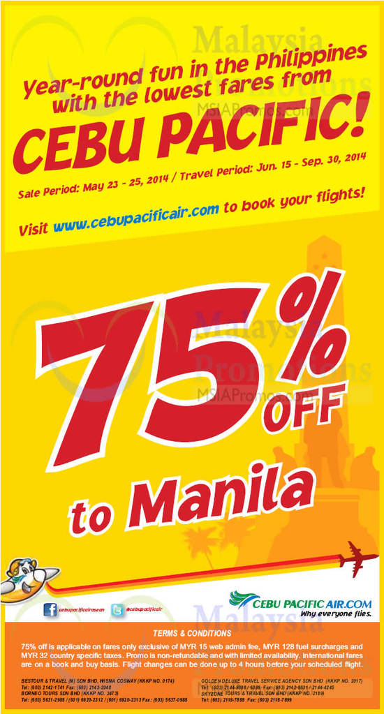 Cebu Pacific 23 May 2014