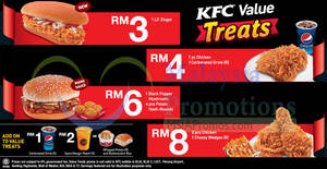 Featured image for KFC NEW Burgers & NEW Value Treats 15 May 2014