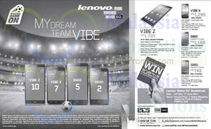Featured image for Lenovo Vibe Smartphones & Other Offers 28 May 2014