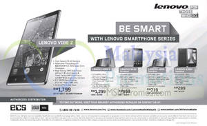 Featured image for Lenovo Vibe Z, Vibe X & other Smartphone Offers 30 Apr 2014