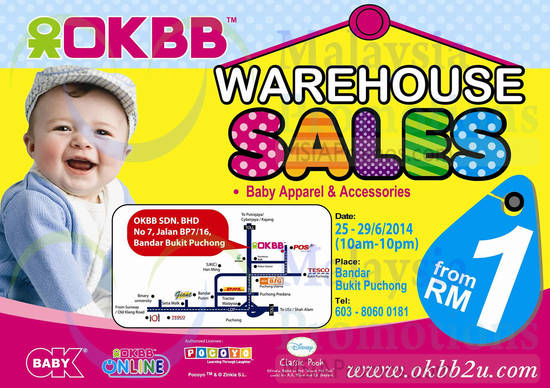 OKBB Warehouse Sale 19 May 2014