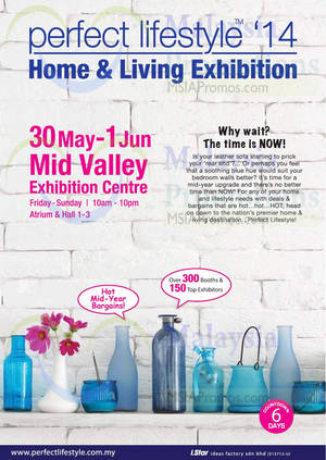 Featured image for Perfect Lifestyle @ Mid Valley Exhibition Centre 30 May – 1 Jun 2014