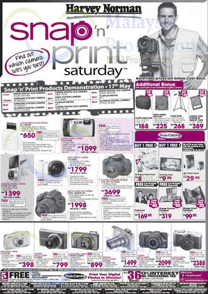 Featured image for Harvey Norman Digital Cameras, Furniture, Notebooks & Appliances Offers 17 – 23 May 2014
