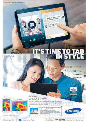 Featured image for Samsung Galaxy Tab 4 Features & Price 30 May 2014