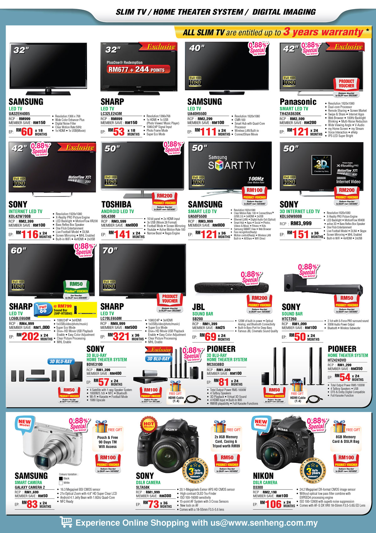 Featured image for Senheng Appliances, Smartphones, Notebooks & Other Offers 1 May 2014