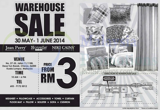 Warehouse Sale 30 May 2014