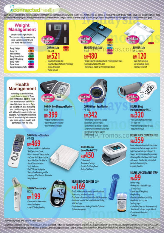 Weighing Scales, Health Management Devices, Omron, Beurer