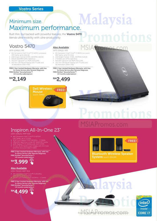 4 Jul Dell Notebook, AIO Desktop PC, Vostro 5470