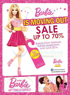 Featured image for Barbie Moving Out SALE @ Mid Valley Megamall 12 – 30 Jun 2014