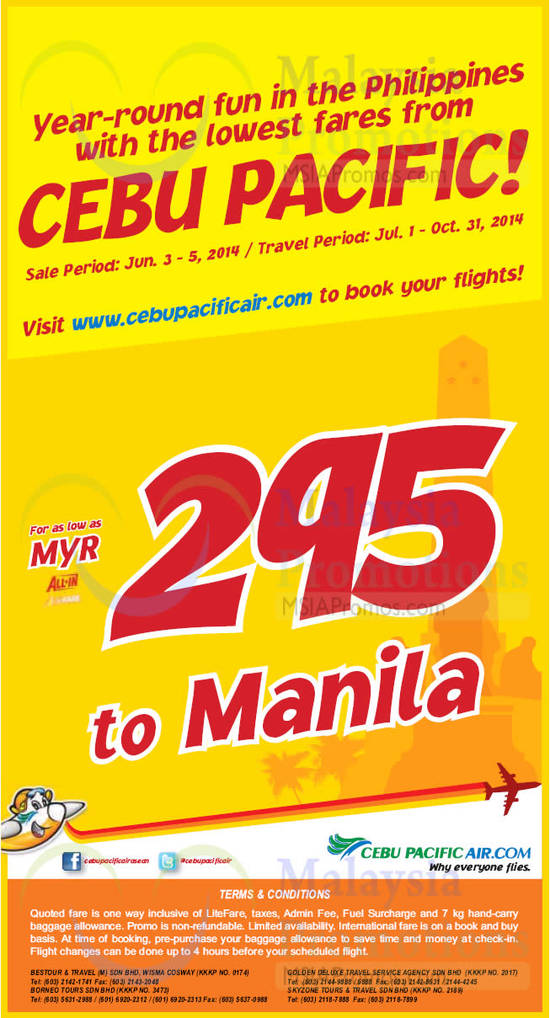 Cebu Pacific 3 Jun 2014