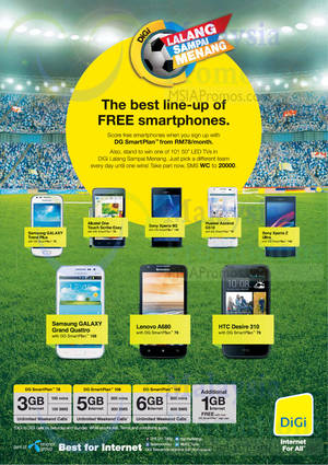 Featured image for Digi RM0 (FREE) Smart Plan Smartphone Offers 18 Jun 2014