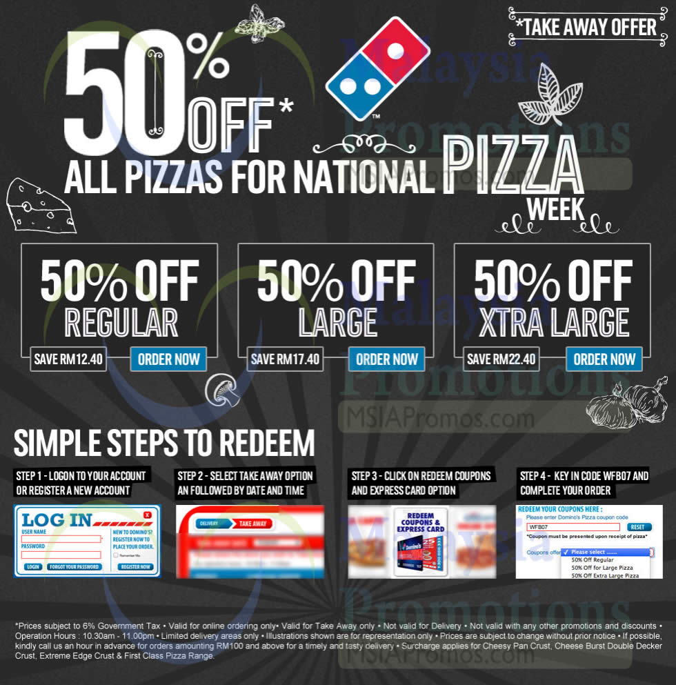 domino pizza coupon
