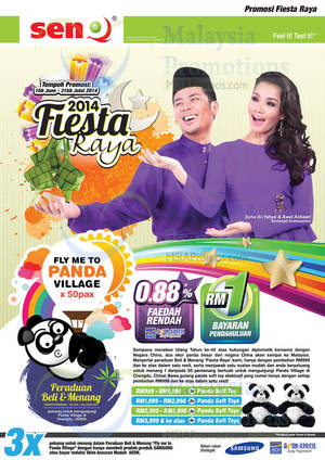 Featured image for SenQ Fiesta Raya Electronics Offers 1 Jun 2014