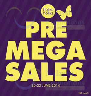 Featured image for (EXPIRED) Holika Holika Pre Mega SALE 20 – 22 Jun 2014