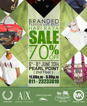 Featured image for (EXPIRED) Marque House Branded Fashion & Bags SALE @ Pearl Point 6 – 8 Jun 2014