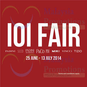 Featured image for (EXPIRED) Padini IOI Fair @ IOI Mall 25 Jun – 13 Jul 2014