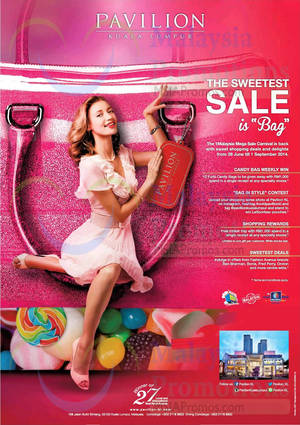 Featured image for (EXPIRED) Pavilion KL The Sweetest Sale 28 Jun – 1 Sep 2014