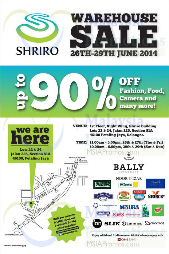 Shriro Sarehouse Sale 16 Jun 2014