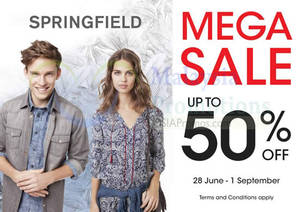 Featured image for (EXPIRED) Springfield Mega SALE 28 Jun – 1 Sep 2014