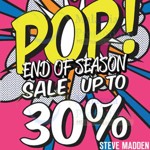 Featured image for (EXPIRED) Steve Madden 30% Off @ Suria KLCC 5 Jun 2014