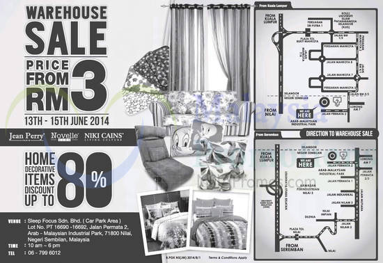 Warehouse Sale 12 Jun 2014