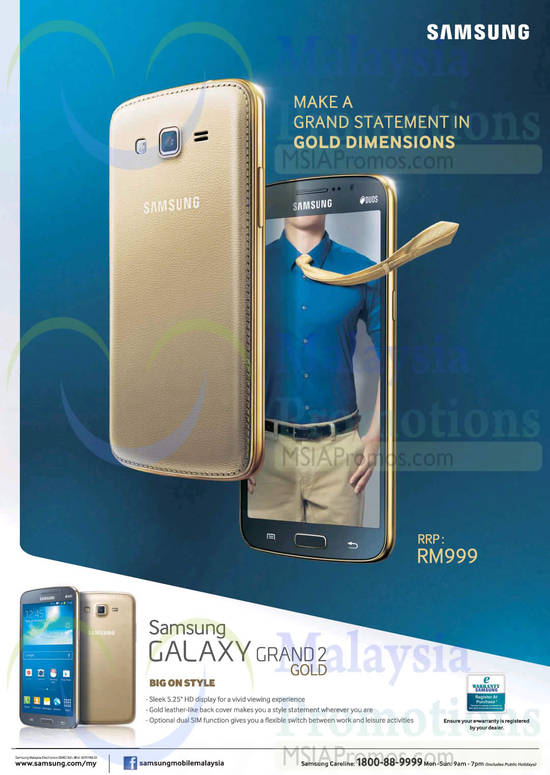 1 Aug Samsung Galaxy Grand 2 Gold