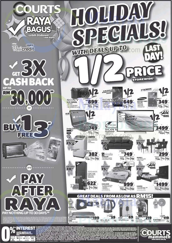 15 Jul Deals from RM15