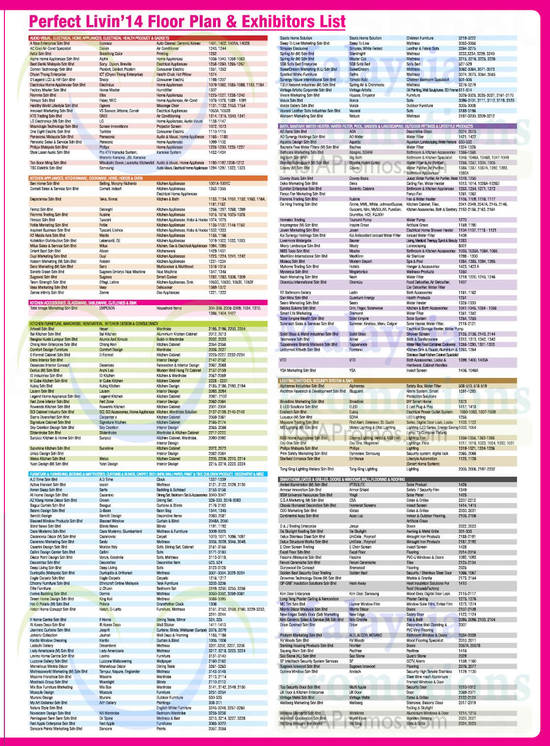 24 Sep Exhibitors List