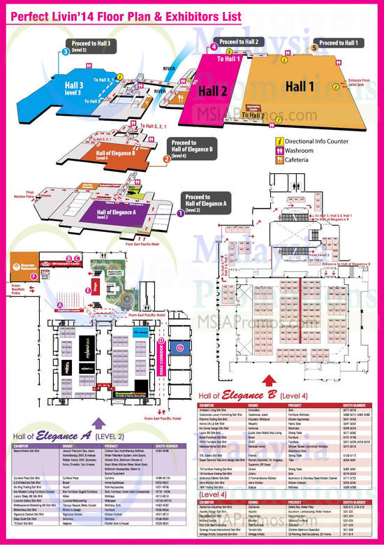 24 Sep Floor Plans, Exhibitors List