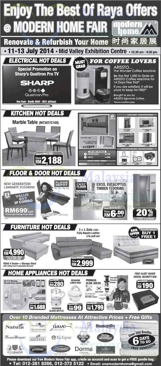 5 Jul Electrical, Kichen, Floor n Door, Home Appliances