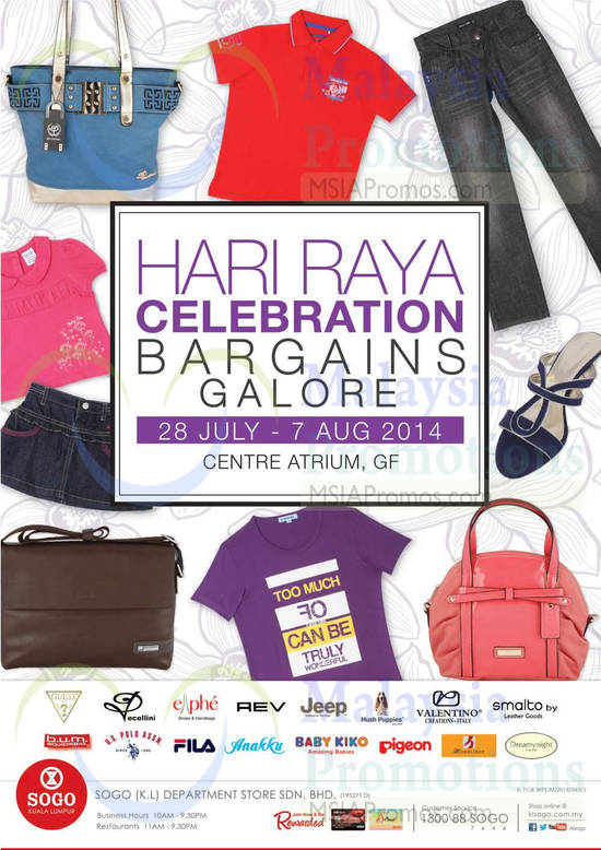 Hari Raya Celebration Bargains Galore