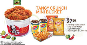 Featured image for KFC NEW Tangy Crunch Mini Bucket Combo 14 Jul 2014