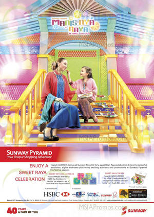 Featured image for (EXPIRED) Sunway Pyramid Hari Raya Celebration Promotions 28 Jun – 3 Aug 2014