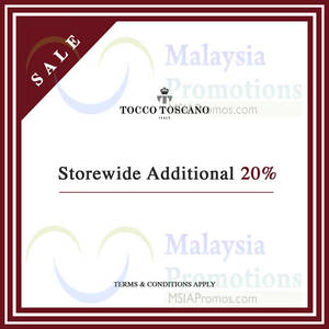 Featured image for Tocco Toscano Special Sale @ Johor Premium Outlets 21 – 31 Jul 2014