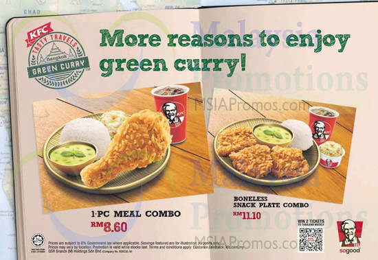 11 Sep 1PC Meal Combo, Boneless Snack Plate Combo