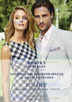 Featured image for Brooks Brothers Promotion @ Johor Premium Outlets 29 Aug – 1 Sep 2014