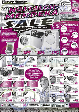 Featured image for (EXPIRED) Harvey Norman Digital Cameras, Furniture & Appliances Offers 23 – 29 Aug 2014