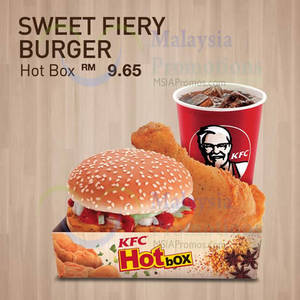 Featured image for KFC NEW Sweet Fiery Burger 7 Aug 2014