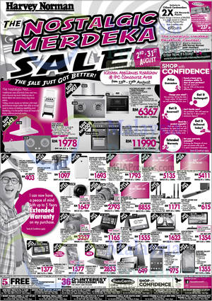 Featured image for (EXPIRED) Harvey Norman Digital Cameras, Furniture, Notebooks & Appliances Offers 9 – 15 Aug 2014