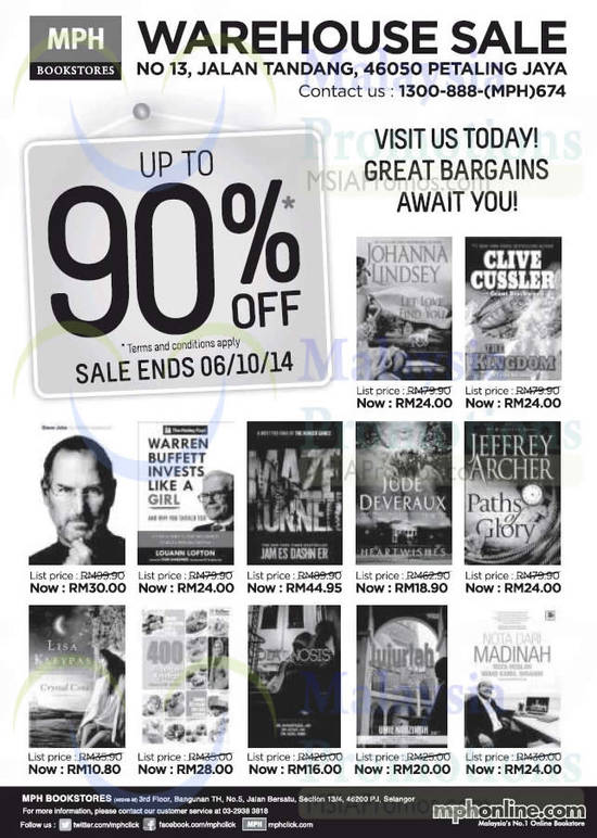 2 Oct Selected Titles Special Price