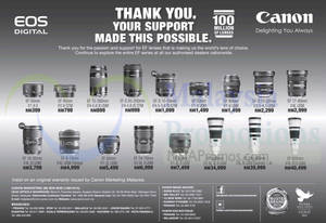 Featured image for Canon Digital Camera Lenses Offers 27 Sep 2014