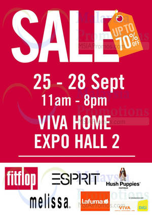 Featured image for Fitflop & Other Brands SALE @ Viva Home Expo 25 – 28 Sep 2014